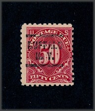 drbobstamps US Scott #J58 Used Precancel Postage Due w/ 2025 PSE Cert SCV $750
