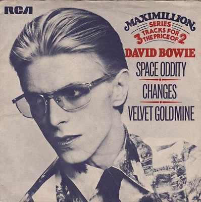 David Bowie - Space Oddity / Changes / Velvet Goldmine - Used Vinyl  - G12170z
