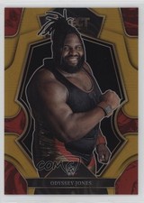 2023 Panini Select WWE Premier Level Gold Prizm 6/10 Odyssey Jones #156 0o9