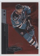 2010-11 Upper Deck Black Diamond Ruby 62/100 Dan Boyle #111 01qm