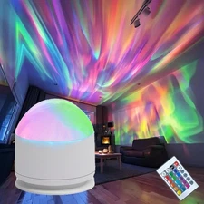 Galaxy Starry Sky LED Projector USB Powered Remote Control Night Light Kids Gift