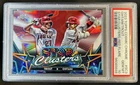 2023 Topps Cosmic Chrome Shohei Ohtani Mike Trout Stars Clusters Red #/5 PSA 10