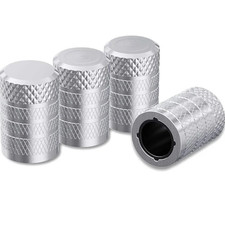 4pcs Aluminum Tire Valve Stem Caps Corrosion Resistant Covers For Car Bike Suv