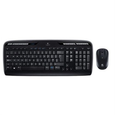 Logitech Wireless Combo MK330 - Tastatur Maus Set schwarz deutsch schnurlos Funk