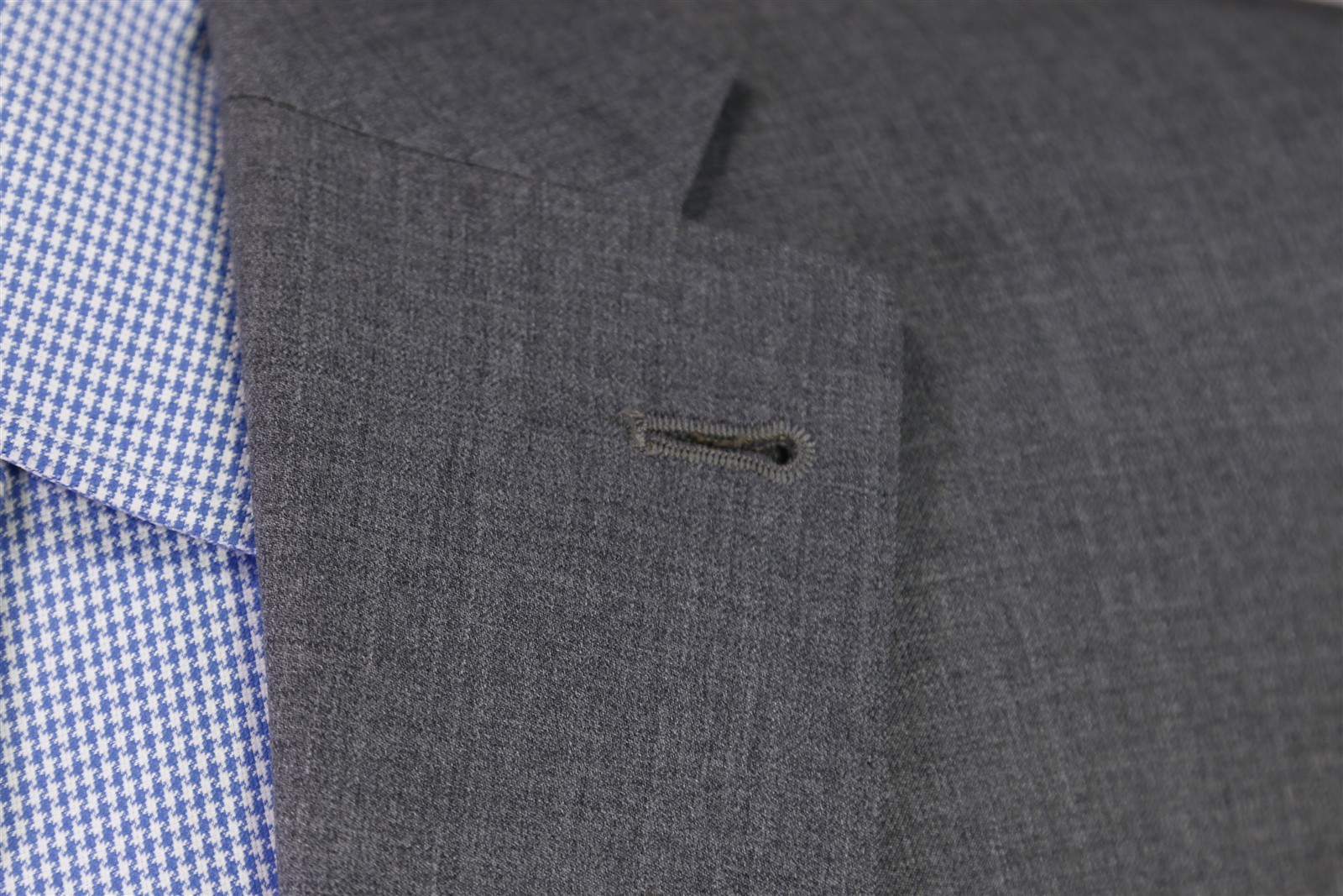 Peter Millar Men's Solid Gray 2-Btn Wool Blazer J… - image 5