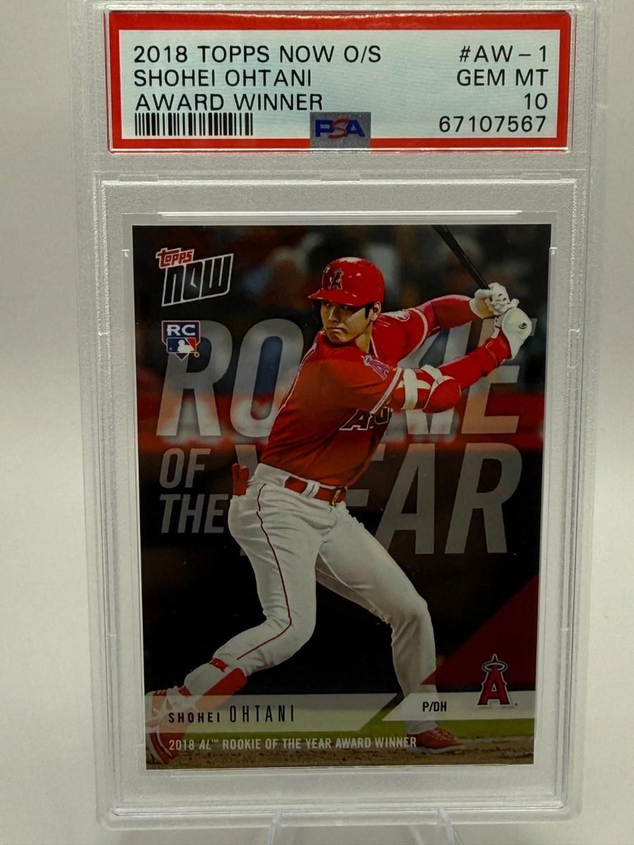 2018 Topps Now - Shohei Ohtani #AW-1 for sale | eBay