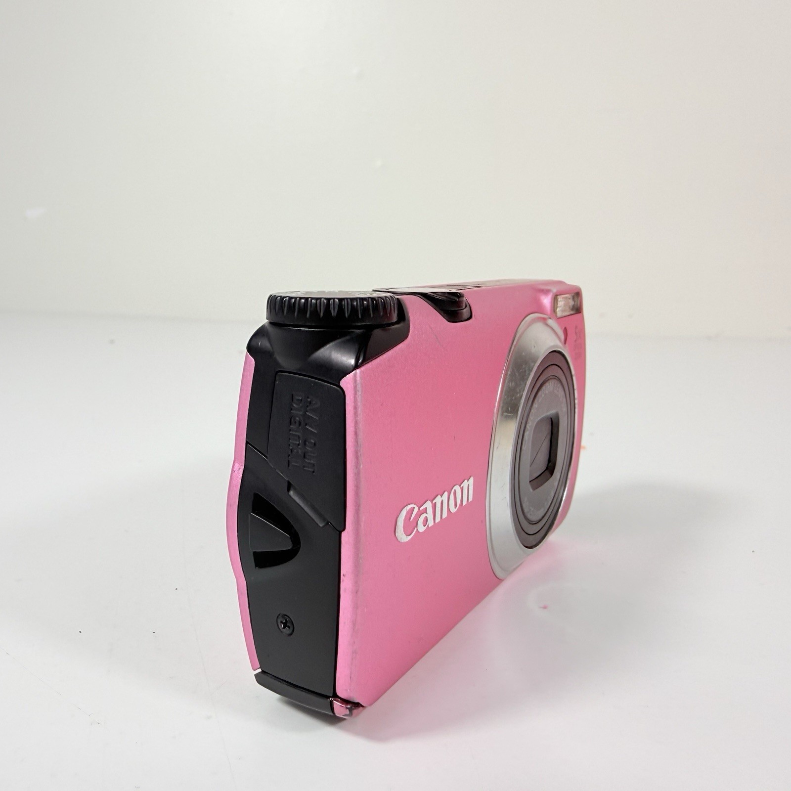 Canon PowerShot A3300 IS 16MP Digital Camera Pink Cute Working New Battery *READ