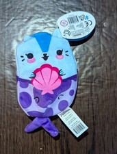 Cats vs Pickles 228 Shelly Purple Bag Series Beanbag Plush 4" Mermaid w/Shell
