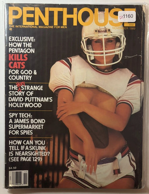 Penthouse Magazine November 1989 Spy Tech Pentagon Exposé UK Issue