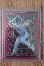 2025 Panini Select - Phenomenon Drew Burress Red Prizm 68/99 (RC)