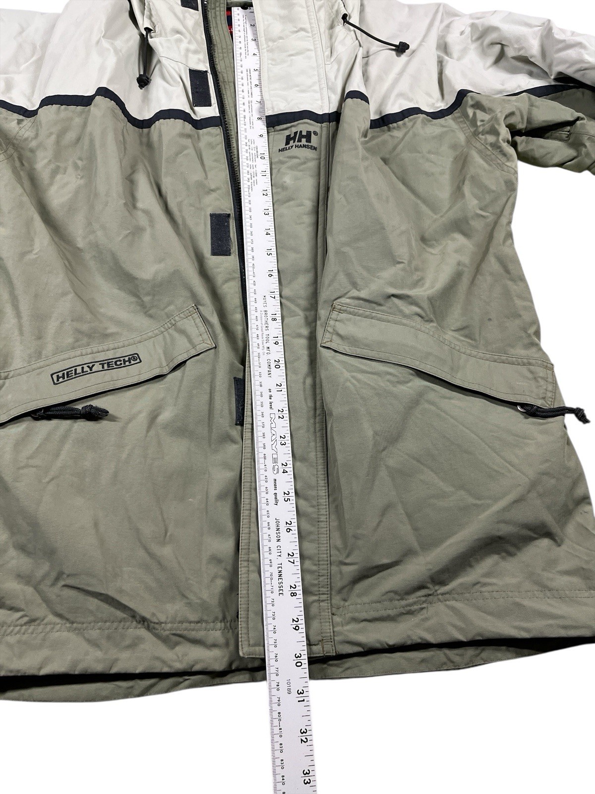 Helly Hansen Helly Tech Ski Jacket Gray/OD Green … - image 4