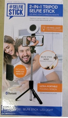 ReTrak Selfie Stick Wired - 10'' to 38.40'' Height NEW fast shipping 