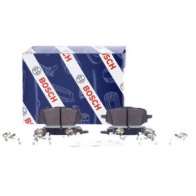 Rear QuietCast Brake Pad Set Bosch BC2457 compatible with Mazda CX-50 2023-2025