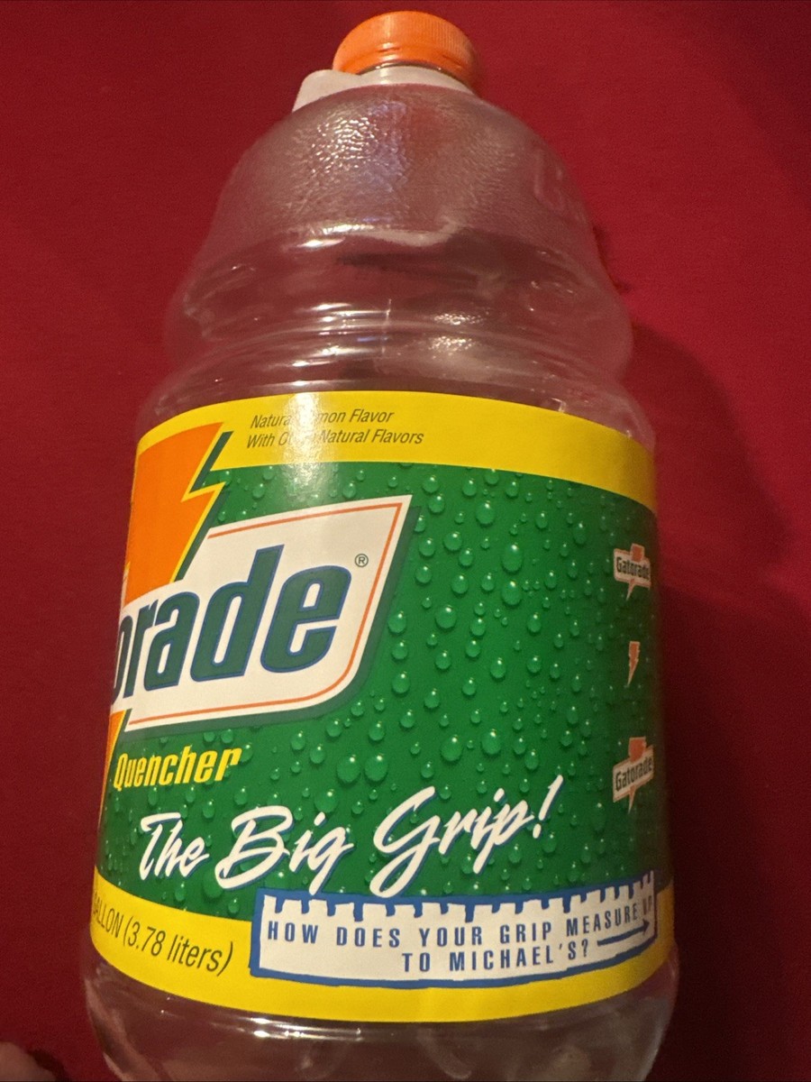 Vintage Gatorade Jug Michael Jordan From 1995 LEMON ICE -THE BIG