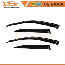For 02-05 Honda Civic Sedan Jdm Aero Wavy 4 Pcs Tinted Window Visor Guard Vent For 02-05 Honda Civic Sedan Jdm Aero Wavy 4 Pcs Tinted Window Visor Guard Vent