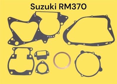 Suzuki RM370 RM 370 Engine Gasket Gaskets Set  ( 7 gaskets ) NEW!