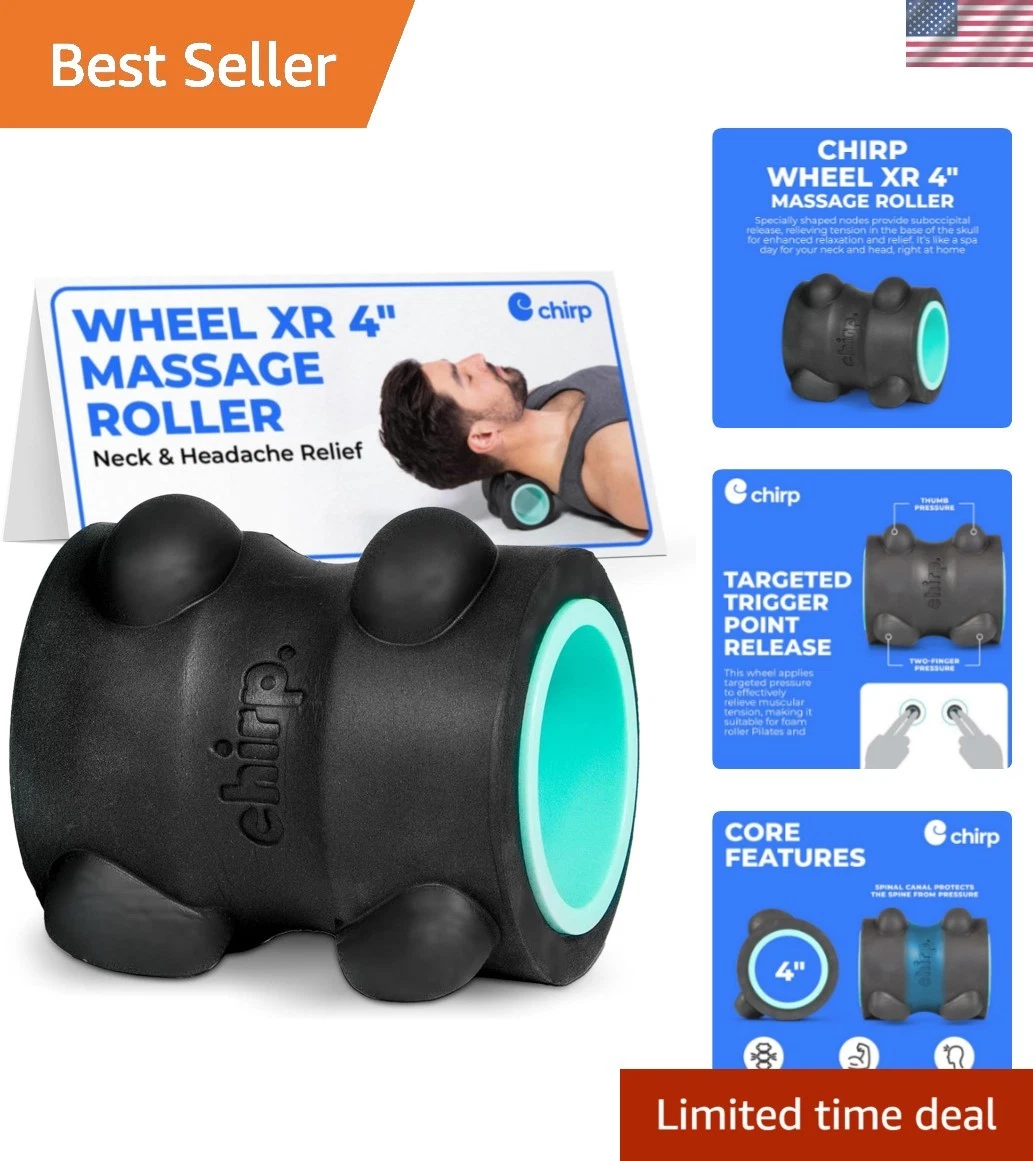 Wheel XR Massage Roller for Neck & Headache Relief – Rejuvenate Body, Spinal ...