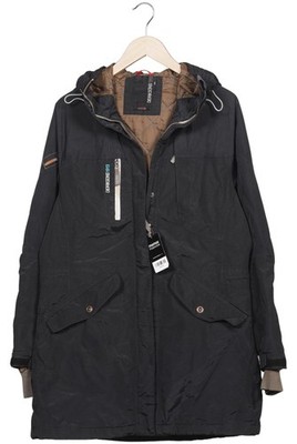 DIDRIKSONS Mantel Damen Jacke Parka Gr. 42 Schwarz #ufolgbf
