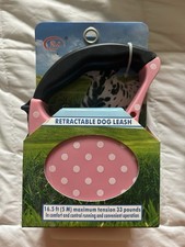Retractable Dog Leash 16ft 33 Pounds Max Hold