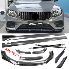 Carbon Fiber Side Skirt Rear Front Bumper Lip Splitter For Mercedes-benz
