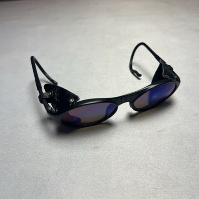 Julbo France Round Sherpa Sunglasses Glacier Blue Black Spectron Lens