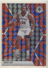 2019-20 Panini Mosaic Reactive Blue Prizm Rudy Gay #26 03kc