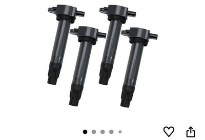 BDFHYK Ignition Coil Pack UF557 Set of 4 Compatible with Dodge Chrysler & Jeep