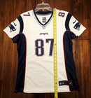 Official Nike Rob Gronkowski #87 New England Patriots On Field NFL Jersey Size S — photo 2