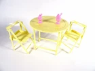 Vintage Barbie Magic Van Camping Accessories Table Chairs Mattel 90s Rare (20187)