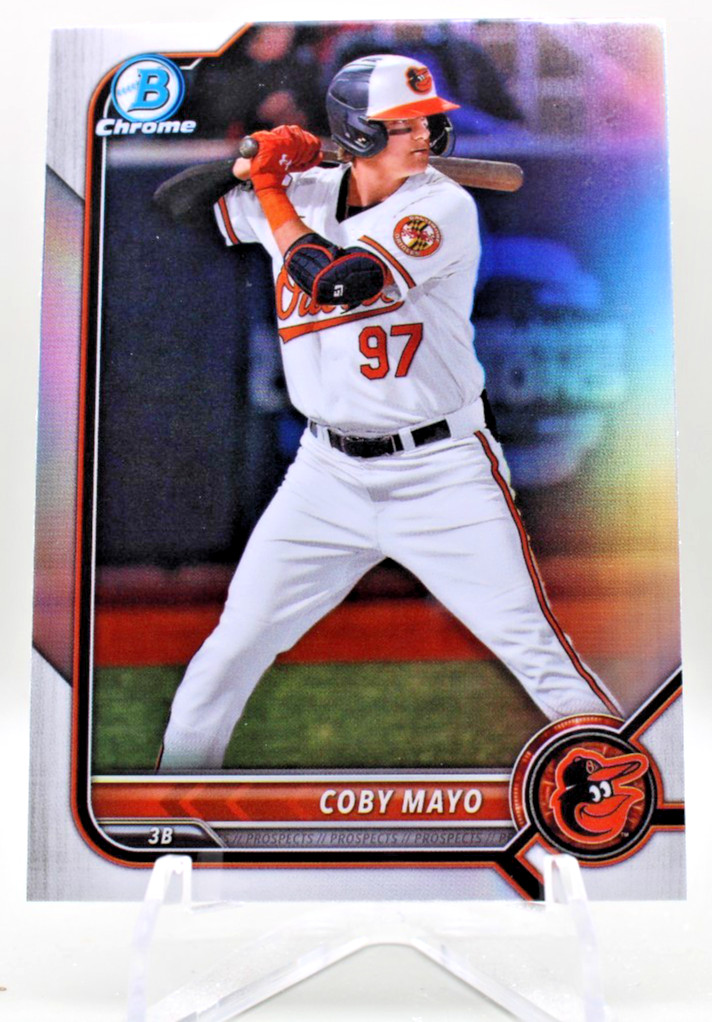 2022 Bowman Draft Chrome - Coby Mayo #BDC-127 Refractor Orioles