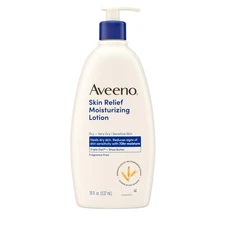 Aveeno Skin Relief Moisturizing Lotion Heals Very Dry, Sensitive Skin, Fast-Abso