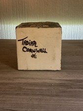 Troika Pottery Cube Vase