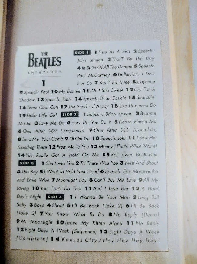 Anthology 1 by The Beatles (Cassette, Nov-1995,  Apple/Capitol) - Image 4 of 4