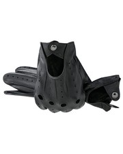 Genuine Leather Driving Gloves for Men Women, Unlined Full Finger Motorcycle ...