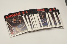 Topps 1986 Baseball Reggie Jackson #700 Angels Card Lot of 40
