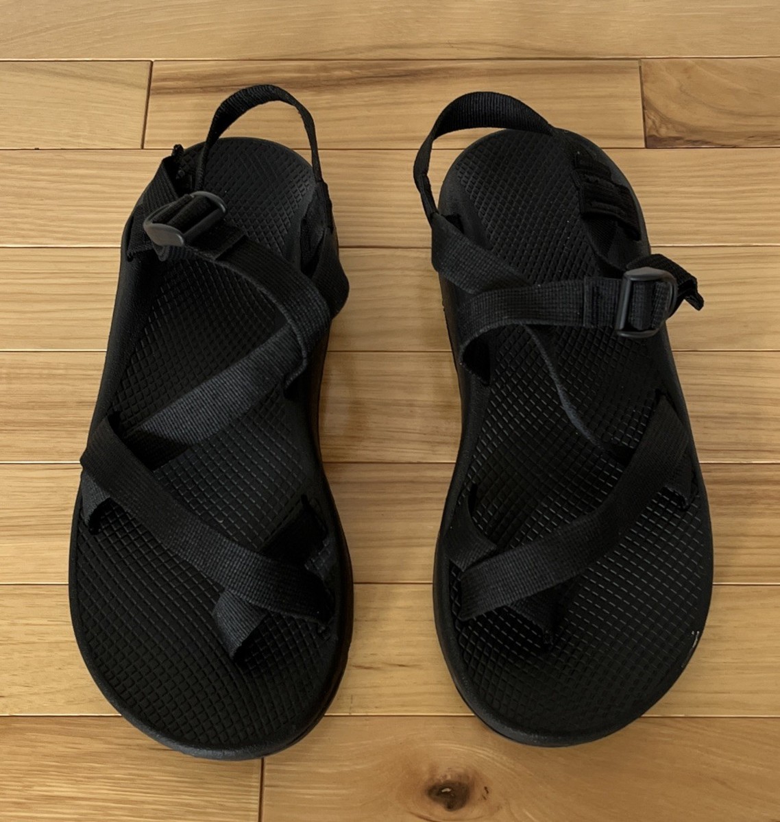 Chaco - Men\'s ZCLOUD 2 Sandals in size 11 US Mens in color Solid Black Chaco Men main image 3