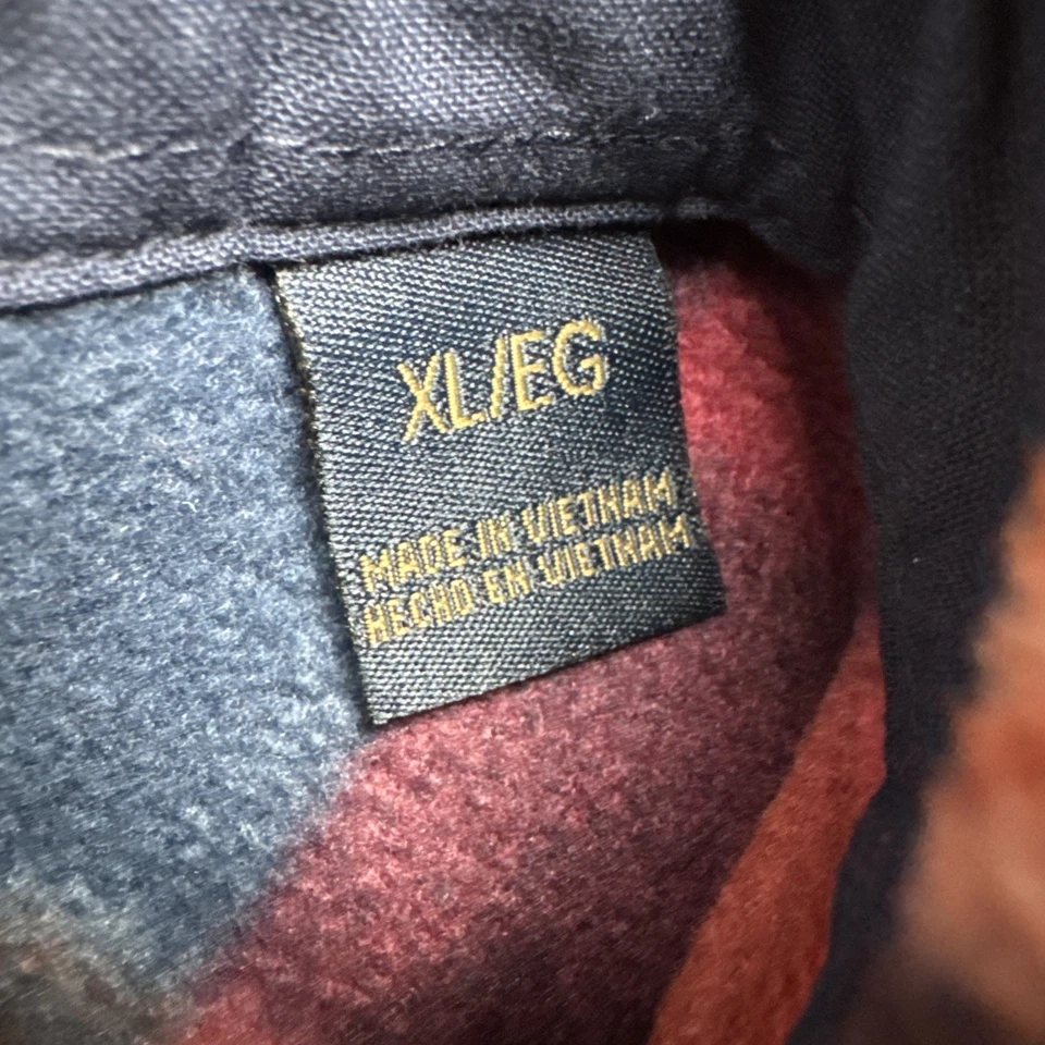 Freedom Foundry Men’s XL Flannel Shirt Comfort Fit Metal Buttons Plaid - Image 3 of 4