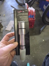 Origin8 Bicycle Quill Stem Adapter 22.2/28.6 (1" to 1-1/8") Threadless Silver