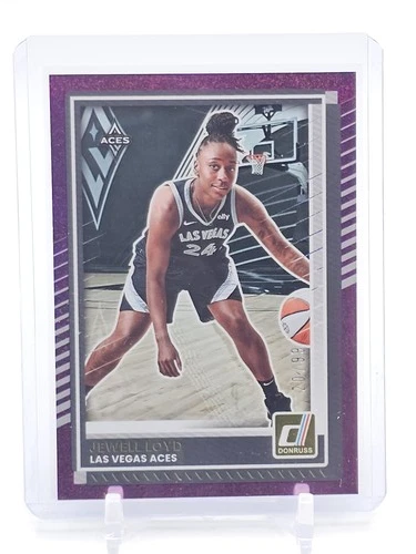 2025 Panini Donruss WNBA Basketball Purple Shimmer Jewell Loyd #23