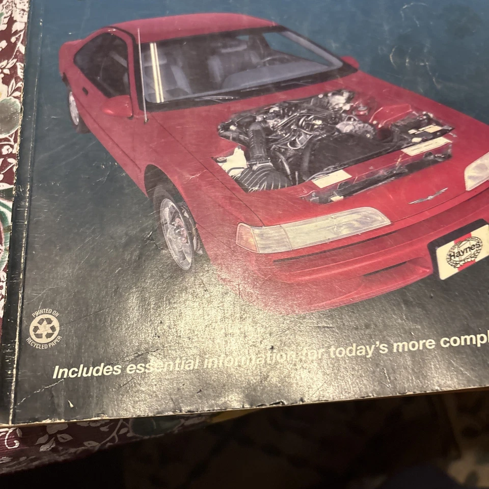 Ford Thunderbird & Mercury Cougar (1989-1997) Haynes manual de reparación Foto 4 de 4