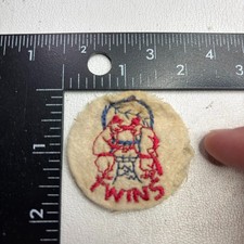 Vtg Small & Damaged & Distressed Minnesota Twins Baseball Patch 66B1