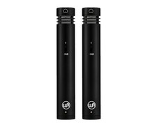 Warm Audio WA-84 Cardioid Diaphragm Condenser Microphone Stereo Pair Black