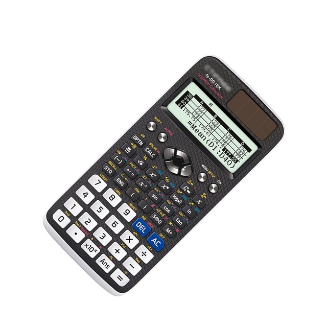 Calculatrice Scientifique FX-991EX Ingénierie Avancée - 552 Fonctions Solaire