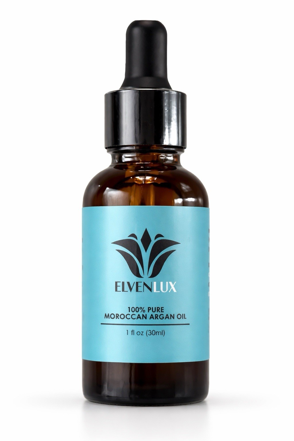 Elvenlux 100% Pure Organic Argan Oil - Best for Hair, Skin, 