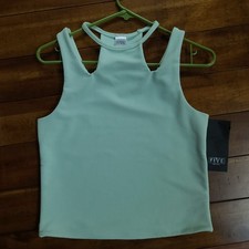 Five The Label Dancewear Top Size L New With Tags Mint Green