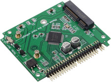 Low Profile Half-Heigh Msata SSD to 2.5 Inch IDE 44Pin Hard Disk Case Enclosure