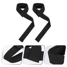 2pcs Portable Lifting Strap Foldable Wear-Resistant Training Gym Accessory Comfo