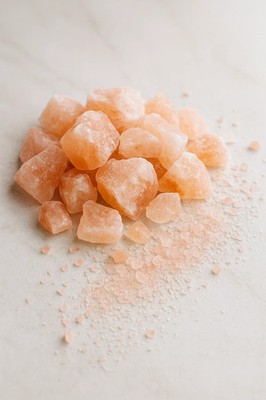  Himalaya Salz Brocken - 100% natürliches rosa Gestein für Detox, Spa, Bad & Entspannung