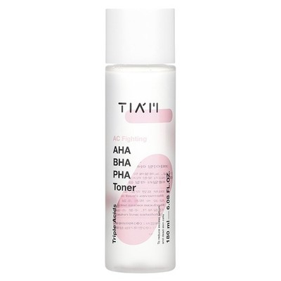 AC Fighting, AHA, BHA, PHA Toner, 6.08 fl oz (180 ml)