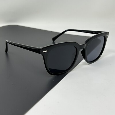 Cole Haan Sunglasses CH 9034 001 Black Polarized 53 [] 19 